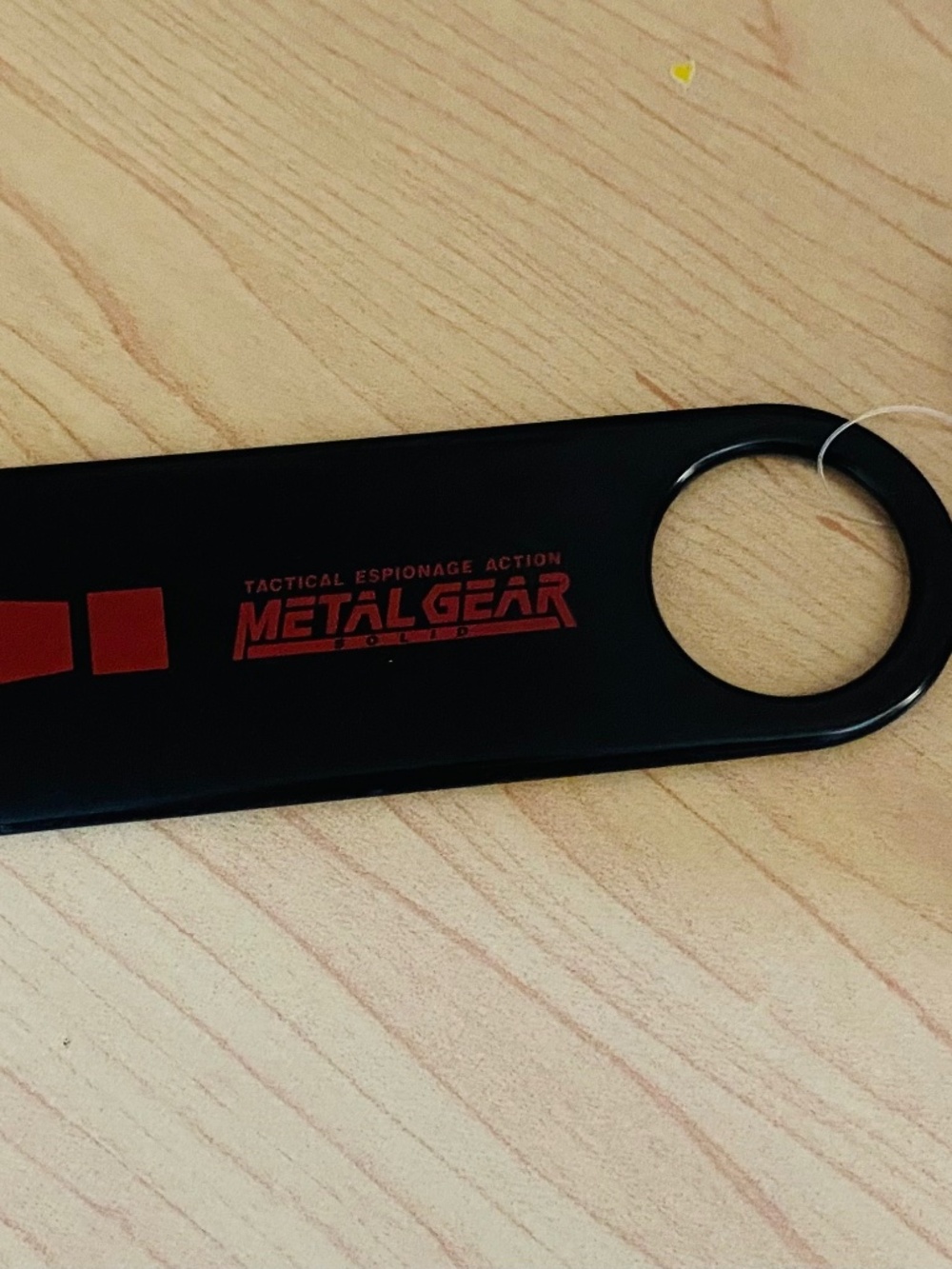 Loot gear, metal gear solid bottle opener